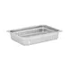 Omcan USA 85200 Steam Pan, 1/2 Size 10-3/8" x 12-3/4" x 2-1/2" Perforated, 25‑Gauge Stainless, NSF 1 image