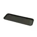 Omcan USA 85240 Market Tray – Rectangular Black Fiberglass Bakery Tray, 26" L x 9" W x 1" H 1 image