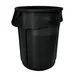 Rubbermaid 1779739 BRUTE® 55‑Gallon Trash Can, Round Black, 26.5" D x 33" H, NSF Certified Made in USA 1 image