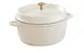 Spring USA 8658-2-28 Ironlite Casserole, 7.2 qt (6.8 L), 11" Dia, 4-3/4" H, White, Alum/Ceramic 1 image