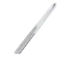 Vollrath 75020 Adapter Bar - 20-15/16" x 1" x 1/4" Mirror Finish Steel, NSF Certified, Made in USA 1 image