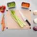 Epicurean 622-19150103 Cutting Board, 19.5" X 15" X 3/8", Natural With Black Feet, Composite 2 image