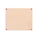 Epicurean 622-23190101 Rect Cutting Board 23" x 19" x 3/8" Natural Red Feet Paper Composite NSF 1 image