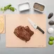 Epicurean 622-23190118 Cutting Board, 23" x 19" x 3/8" Natural Composite, Tan Feet, Non‑Slip 2 image