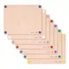 Epicurean 622C-141101 Rect. Comp. Cutting Board 14.5" x 11.25" x 3/8" Natural NSF Knife Safe - 7/Set 1 image