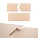 Epicurean 629-271201 Cutting Board 27"x12"x3/8" Paper Composite 2‑Piece NSF 350°F Heat Knife Safe 1 image