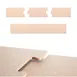 Epicurean 629-601001 Board, 60" x 10" x 3/8" Paper, 3 Pieces, NSF Dishwasher Heat 350°F Knife Safe 1 image