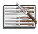 Victorinox 5.2000.12-X4 Steak Knife Set, 6‑Piece, 4‑1/2" Blades, Wood Handles - Set 1 image