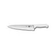 Victorinox 5.2007.25B Chef Knife – 10" Blade, White Plastic Handle, Steel Blade, 10-11" Length 1 image