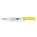 Victorinox 5.2008.25 Chef Knife - 10" Blade, 2-1/4" Yellow Fibrox Handle, Slip‑Resistant NSF Stamped 1 image