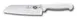 Victorinox 5.2527.17 Santoku Knife, 7" Blade, 1½" Handle, White Fibrox Pro Stamped, Granton Edge 1 image