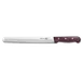 Victorinox 5.4220.25 Roast Beef Slicer, 10" Granton Blade, Stamped, Wood Handle, 10" Length 1 image