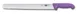 Victorinox 5.4725.36 Slicer Knife – 14" Blade, 1-1/2" Handle, Granton, Purple Fibrox Nylon Handle 1 image