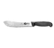 Victorinox 5.7423.20-X1 Butcher Knife, 8" Granton Edge Blade, Black Fibrox Handle, NSF 1 image