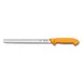 Victorinox 5.8444.25 Swibo Salmon Knife, 10" Blade Fluted Edge, Stamped Orange Plastic/Poly Handle 1 image