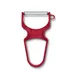 Victorinox 6.0930.1 Rapid Straight Edge Red Vegetable Peeler, 5" Length, Stainless Steel Blade 1 image