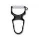 Victorinox 6.0930.3 Rapid Straight Edge Black Vegetable Peeler, 5" Blade, Stainless Steel 1 image