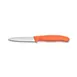 Victorinox 6.7639.C1 Paring Knife, 3" Serrated Spear Point Blade, Orange Handle, Stamped, Stainless 1 image