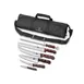 Victorinox 7.4012.7-X2 Wood 7-Piece BBQ Knife Set, 7 Pieces, Roll Bag - 1/Bag 1 image