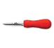 Victorinox 7.6399.4 Oyster & Clam Knife, Boston Style, 3" Narrow Blade, Red Supergrip Plastic Handle 1 image