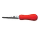 Victorinox 7.6399.5 Oyster Knife, 4" Blade, Red Supergrip Plastic Handle, Galveston Style 1 image