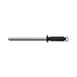 Victorinox 7.8323 Diamond Steel Chef Knife, 10-1/4" Round Blade, Solid Core, Black Plastic Handle 1 image