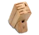 Victorinox 7.9093.87 9-Slot Hardwood Knife Block Holds 7 Knives, Includes Shear & Steel, Cross Logo 1 image