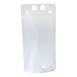 TableCraft Products 10683 - To‑Go Beverage Pouch, 32 oz (0.95 L) Polyethylene, Clear, 100/Pack 1 image