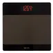 Taylor Precision 761940732 Digital Bathroom Scale, 400 lb, Red Display, Slip‑Resistant Mat 1 image