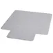 Flash Furniture MAT-CM11113FD-GG 36x48 Chair Mat, Clear Vinyl, Straight Edge, Scuff and Slip Resistant 1 image