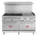 Hubert 29Y-046-NAT 60" Gas Restaurant Range 1 image