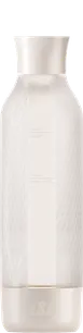 iSi North America 10961001 Twist’n Sparkle Virtuoso Bottle, 1 L Ivory PET Refillable, BPA‑Free Sleeve 1 image