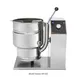 Groen DH-80C2T 80 Gallon Floor Tilting 2/3 Steam Jacketed Gas Kettle w/ Crank Tilt, 150.000 BTU 1 image