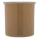 Carlisle 030206 Salad Crock, 2 Qt Round SAN, 6" Diameter, Beige High‑Gloss, Lid, NSF, 0°F‑180°F 2 image
