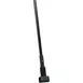 Carlisle 3697000 Mop Handle, 60" Jaw‑Release Metal Frame, 15/16" Diameter, Black Finish - 1/Each 1 image