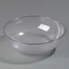 Carlisle 721507 - 15" Clear Polycarbonate Round Salad Bowl, 11 Qt, Freezer & Dishwasher Safe, NSF 1 image