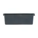 Carlisle N4401123 Comfort Curve Gray Polyethylene 20x15x7 Bus Box 2 image