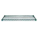 Serv-Ware GR1454CWP 14x54 Green Epoxy Coated Wire Shelving Unit with 4 Shelf Clips 1 image