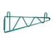 Serv-Ware GRWB24-CWP 24" Green Epoxy Wall Bracket for Wire Shelving, Sold per Pair 1 image
