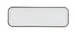Cal-Mil 22025-412-89 Hudson Tray, 4" x 12" x 1" Melamine Ivory Stoneware Serving Platter 1 image