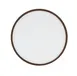 Cal-Mil 22026-6-89 – 6" Round Ivory Melamine Low-Rim Reusable Plate, Stoneware 1 image