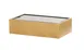 Cal-Mil 22072-4-99 Bakery Display Tray, 9.5" x 17.75" x 4.75" H, Beige Wood, Wood‑Look, Deep Profile 2 image