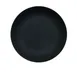 Cal-Mil 22390-11-13 Classic Coupe Plate, 11" Matte Black Melamine Round Reusable Dinnerware 1 image