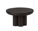 Cal-Mil 22453-6-13 Brooklyn Riser – 12" x 12" x 6" Black Round Pedestal, 1-2 Step Height 5-8" 1 image
