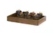 Cal-Mil 23106-12203-136 Rectangular Tray, 12" x 20" x 3" H, Fits Sydney, Brooklyn, Milo Riser Bases 1 image