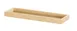 Cal-Mil 23106-2061-93 Logan Tray - 20" x 6" x 1.5" Beige Rectangular Wood Bakery Display Tray 1 image