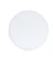Cal-Mil 24105-6-15 - 6" Matte White Melamine Sophie Plate, Reusable, Round, 6" Dia 1 image