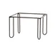 Cal-Mil 25215-9-13 Display Riser, 10" x 12" x 9" Black Metal Frame, 1-Step Rectangular Risers 1 image