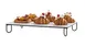 Cal-Mil 25216-3-13 Logan Riser Frame, 12" x 20" x 3" H, Rectangular Metal, Black, 1-2 Step Display Riser 2 image