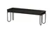 Cal-Mil 25217-6-13 Display Riser, 6" x 20" x 6" Black Metal Rectangular Frame 2 image